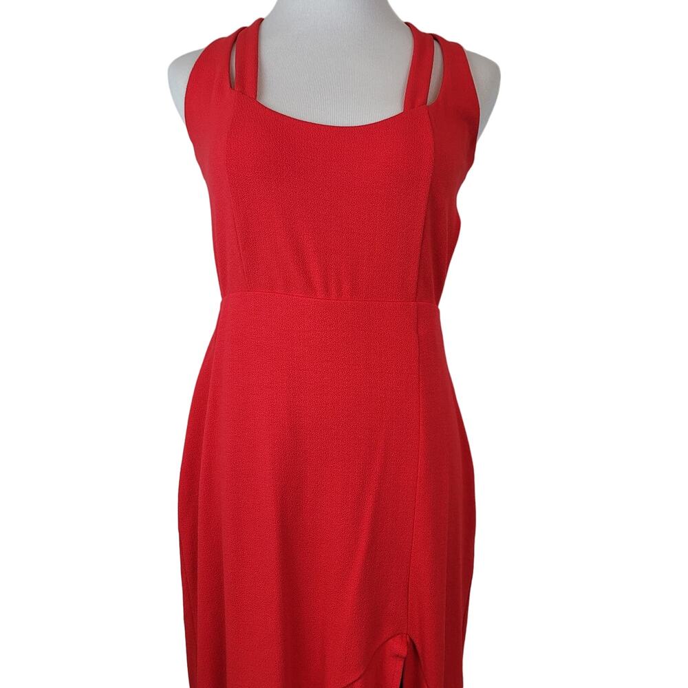 Anthropologie x Maeve Open-Back Breezy Knit High Slit Maxi Dress Size XL, NWT - Picture 6 of 13